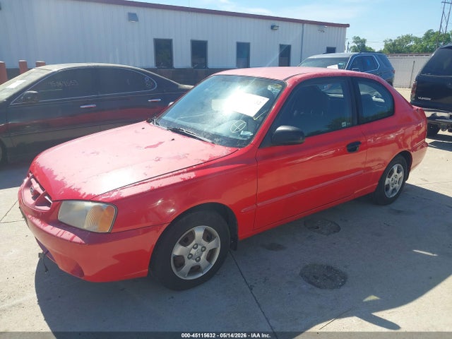 2002 Hyundai Accent Gs მანქანა იყიდება აუქციონზე, vin: KMHCG35C62U162770, აუქციონის ნომერი: 45115632