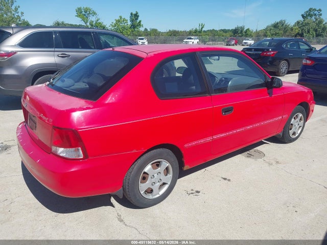 2002 Hyundai Accent Gs მანქანა იყიდება აუქციონზე, vin: KMHCG35C62U162770, აუქციონის ნომერი: 45115632