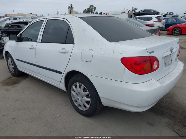 45115690 :رقم المزاد ، 1NXBR32E03Z110290 vin ، 2003 Toyota Corolla Ce مزاد بيع