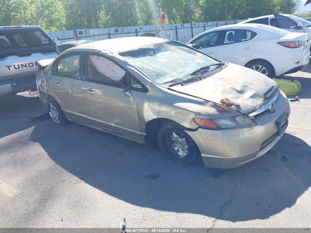 Aukcja sprzedaży 2008 Honda Civic Lx, vin: 1HGFA165X8L112090, numer aukcji: 45115702