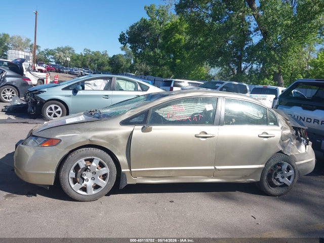 Aukcja sprzedaży 2008 Honda Civic Lx, vin: 1HGFA165X8L112090, numer aukcji: 45115702