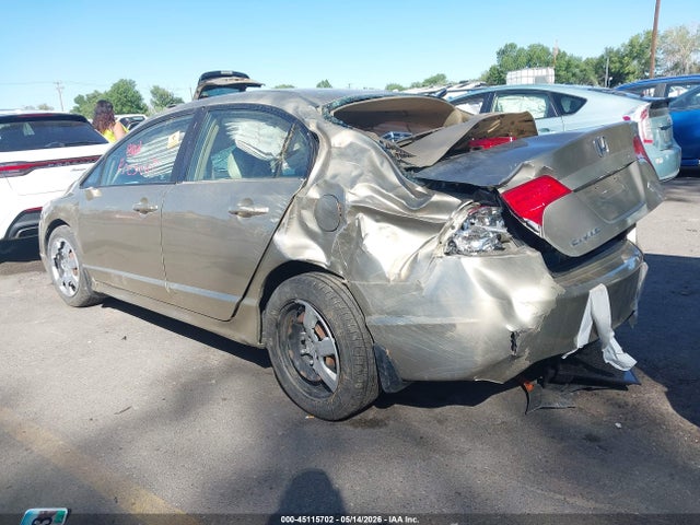 Aukcja sprzedaży 2008 Honda Civic Lx, vin: 1HGFA165X8L112090, numer aukcji: 45115702