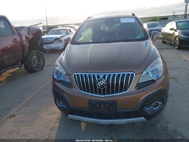 2016 Buick Encore Leather მანქანა იყიდება აუქციონზე, vin: KL4CJGSB6GB753686, აუქციონის ნომერი: 45115709