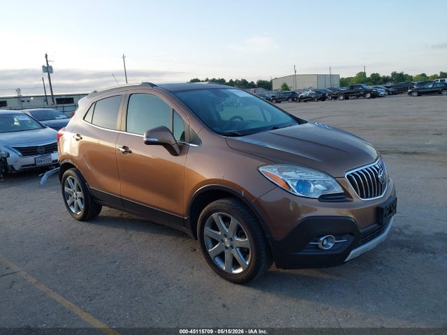 2016 Buick Encore Leather მანქანა იყიდება აუქციონზე, vin: KL4CJGSB6GB753686, აუქციონის ნომერი: 45115709