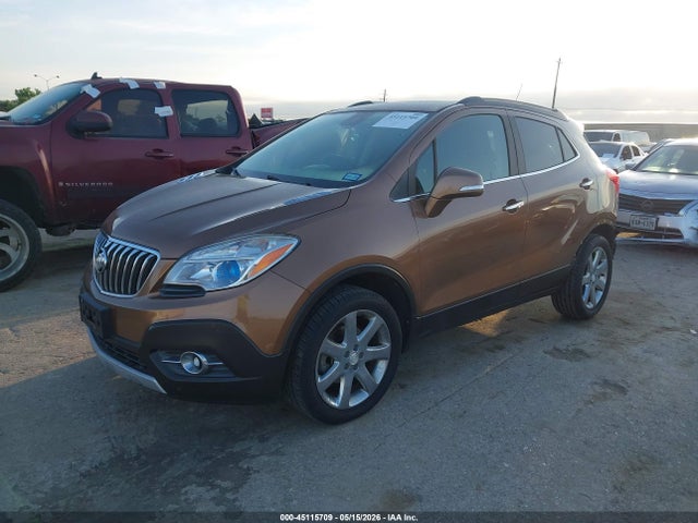 2016 Buick Encore Leather მანქანა იყიდება აუქციონზე, vin: KL4CJGSB6GB753686, აუქციონის ნომერი: 45115709