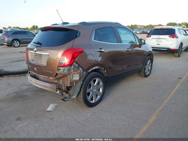 2016 Buick Encore Leather მანქანა იყიდება აუქციონზე, vin: KL4CJGSB6GB753686, აუქციონის ნომერი: 45115709