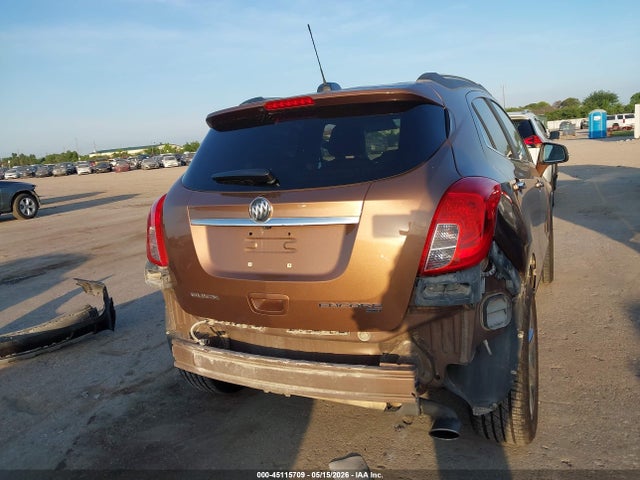 2016 Buick Encore Leather მანქანა იყიდება აუქციონზე, vin: KL4CJGSB6GB753686, აუქციონის ნომერი: 45115709