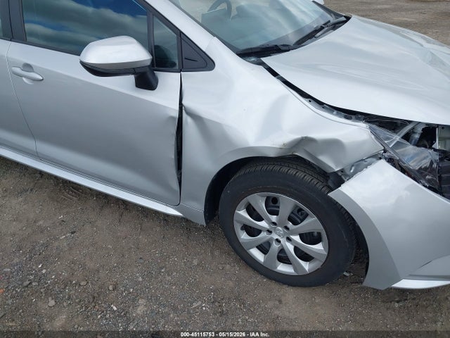 2025 Toyota Corolla Le მანქანა იყიდება აუქციონზე, vin: 5YFB4MDE7SP305059, აუქციონის ნომერი: 45115753
