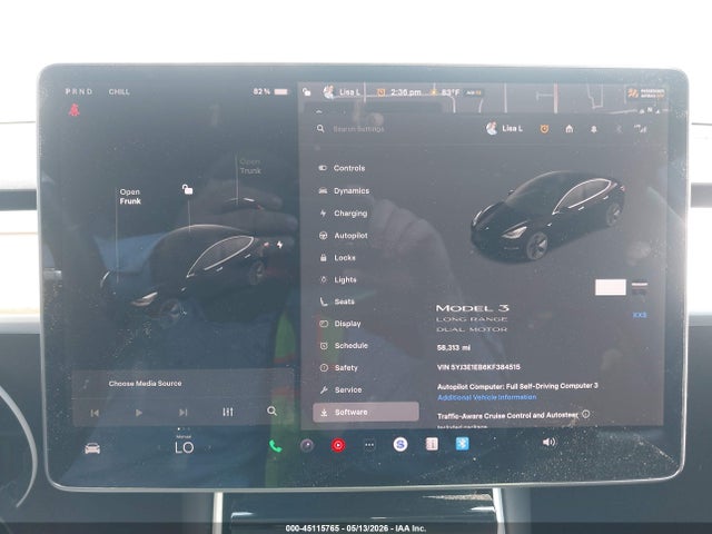 Tesla Model 3 Long Range/performance 2019 5YJ3E1EB6KF384515 Image 7