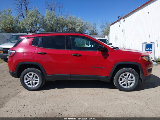 Jeep Compass Sport 4x4 2018 3C4NJDAB3JT392230 Image 13