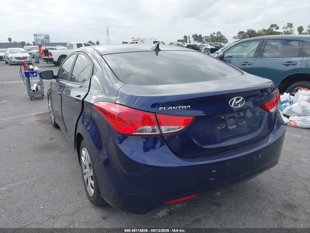 Aukcja sprzedaży 2013 Hyundai Elantra Gls/limited, vin: 5NPDH4AEXDH206379, numer aukcji: 45115826