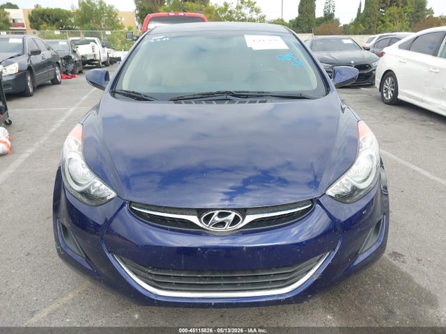 Aukcja sprzedaży 2013 Hyundai Elantra Gls/limited, vin: 5NPDH4AEXDH206379, numer aukcji: 45115826