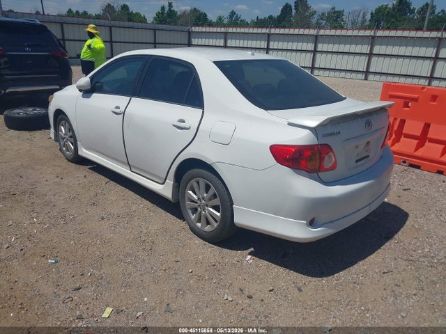 2010 Toyota Corolla S მანქანა იყიდება აუქციონზე, vin: 2T1BU4EE5AC524597, აუქციონის ნომერი: 45115858