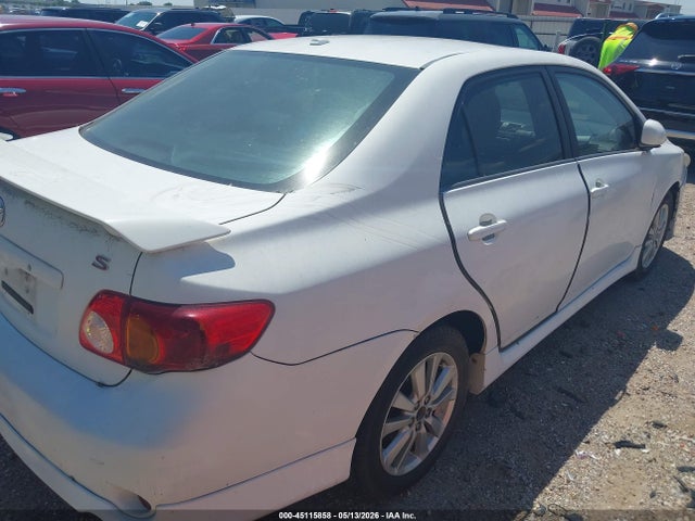 2010 Toyota Corolla S მანქანა იყიდება აუქციონზე, vin: 2T1BU4EE5AC524597, აუქციონის ნომერი: 45115858