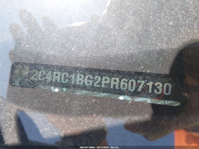 Auction sale of the 2023 Chrysler Pacifica Touring L, vin: 2C4RC1BG2PR607130, lot number: 45115864