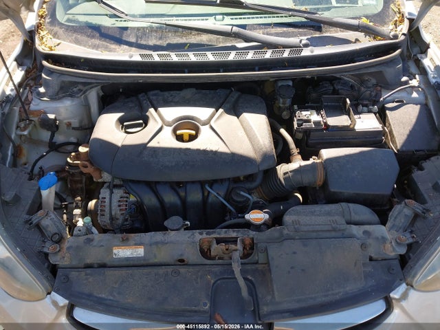 Продажа на аукционе авто 2012 Hyundai Elantra Gls, vin: 5NPDH4AE6CH139486, номер лота: 45115892