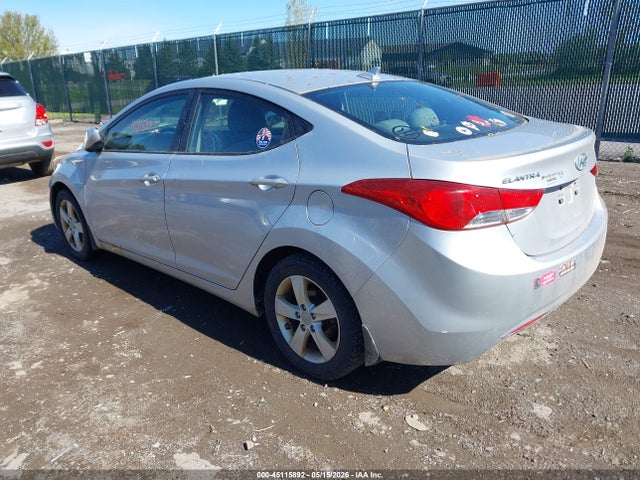 Продажа на аукционе авто 2012 Hyundai Elantra Gls, vin: 5NPDH4AE6CH139486, номер лота: 45115892