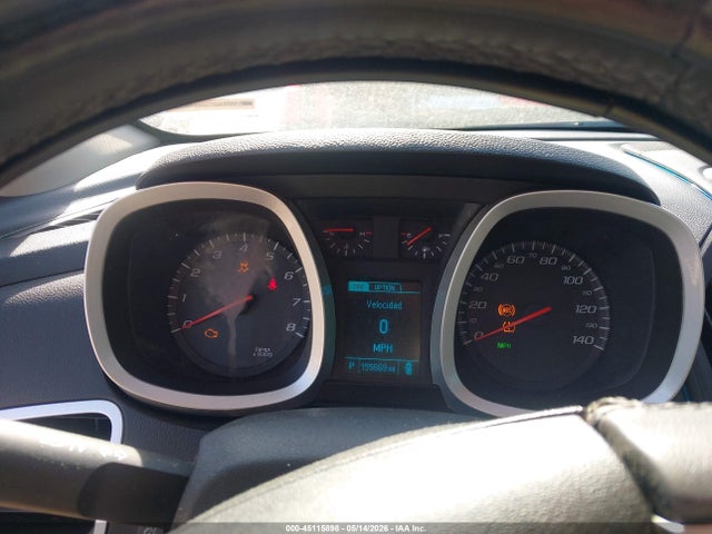 45115898 :رقم المزاد ، 2GNALBEK9F6346055 vin ، 2015 Chevrolet Equinox 1lt مزاد بيع