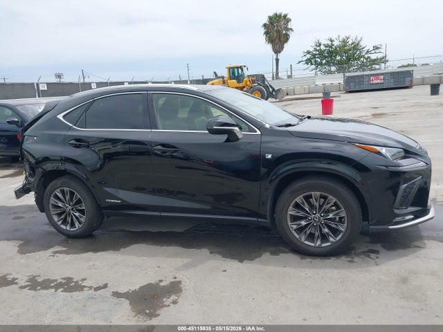 Auction sale of the 2021 Lexus Nx 300h F Sport Black Line, vin: JTJSJRDZ0M2152550, lot number: 45115935
