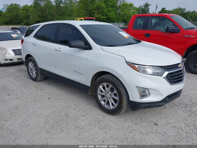 2019 Chevrolet Equinox Ls მანქანა იყიდება აუქციონზე, vin: 3GNAXHEV1KS648775, აუქციონის ნომერი: 45115965