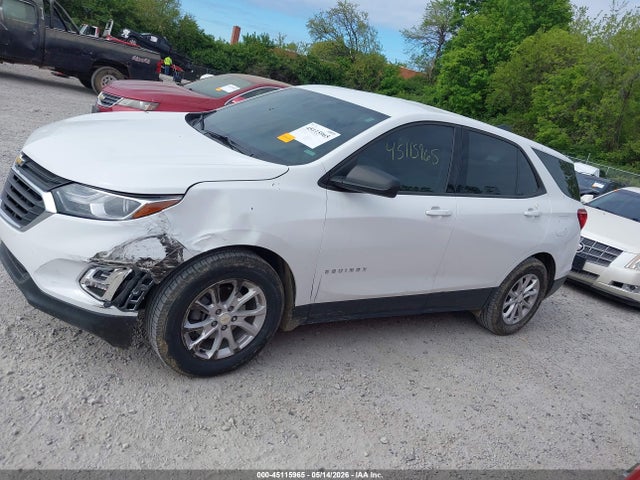 2019 Chevrolet Equinox Ls მანქანა იყიდება აუქციონზე, vin: 3GNAXHEV1KS648775, აუქციონის ნომერი: 45115965