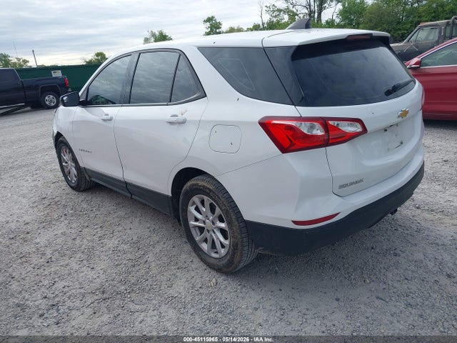 2019 Chevrolet Equinox Ls მანქანა იყიდება აუქციონზე, vin: 3GNAXHEV1KS648775, აუქციონის ნომერი: 45115965