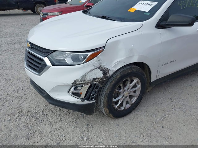 2019 Chevrolet Equinox Ls მანქანა იყიდება აუქციონზე, vin: 3GNAXHEV1KS648775, აუქციონის ნომერი: 45115965
