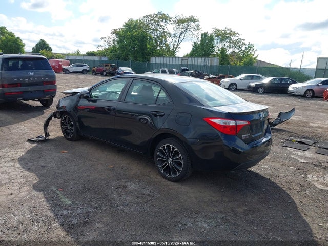 2015 Toyota Corolla S Plus მანქანა იყიდება აუქციონზე, vin: 2T1BURHE7FC425411, აუქციონის ნომერი: 45115982