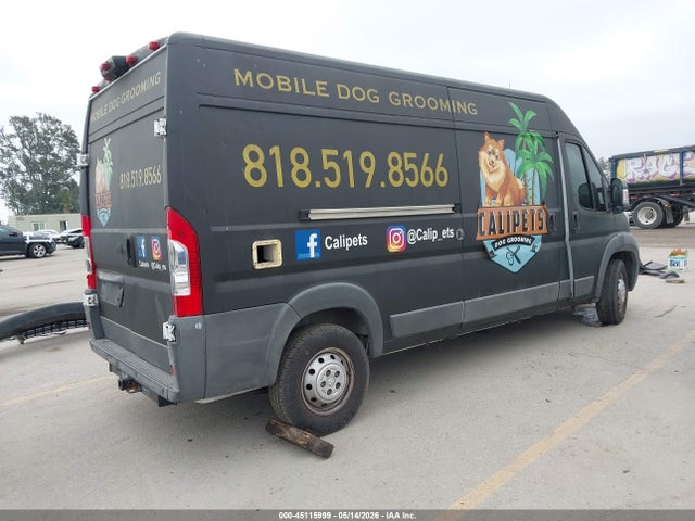 45115999 :رقم المزاد ، 3C6TRVDDXFE500235 vin ، 2015 Ram Promaster 2500 High Roof مزاد بيع