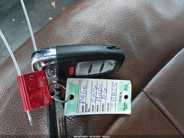45116023 :رقم المزاد ، WAUDFAFC6GN020626 vin ، 2016 Audi A6 2.0t Premium Plus مزاد بيع