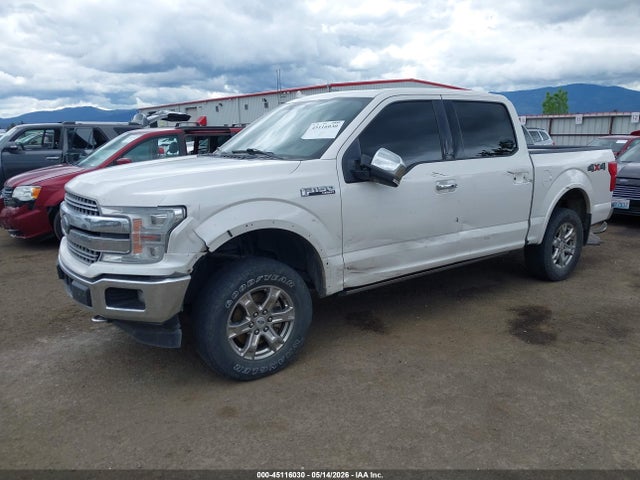 2018 Ford F-150 Lariat მანქანა იყიდება აუქციონზე, vin: 1FTEW1E56JFE05664, აუქციონის ნომერი: 45116030