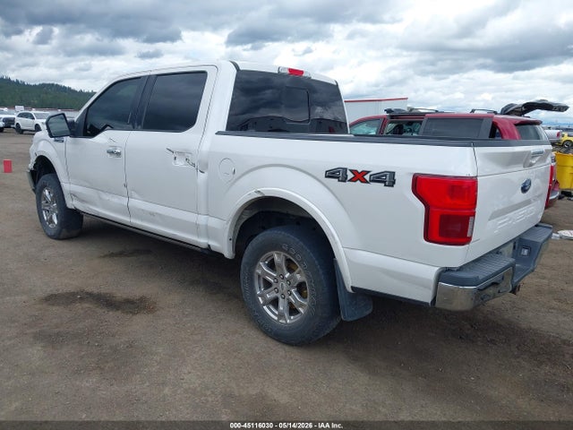 2018 Ford F-150 Lariat მანქანა იყიდება აუქციონზე, vin: 1FTEW1E56JFE05664, აუქციონის ნომერი: 45116030