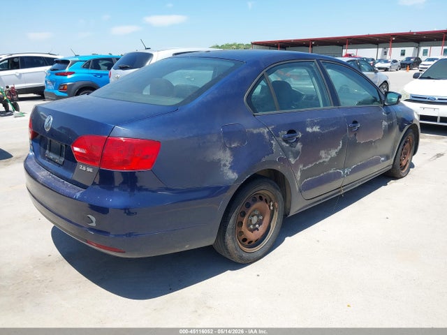 Продажа на аукционе авто 2011 Volkswagen Jetta 2.5l Se, vin: 3VWDX7AJ1BM339408, номер лота: 45116052