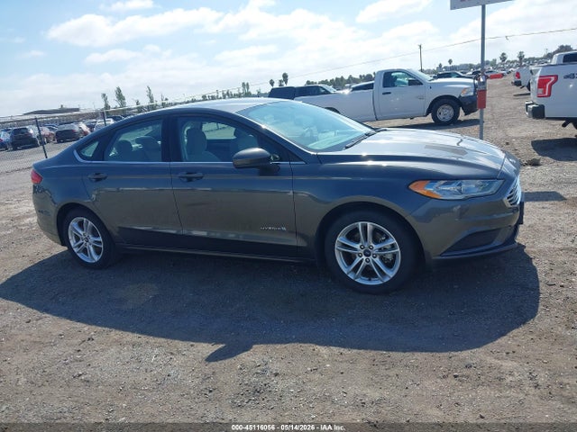 Aukcja sprzedaży 2018 Ford Fusion Hybrid S, vin: 3FA6P0UU4JR278765, numer aukcji: 45116056