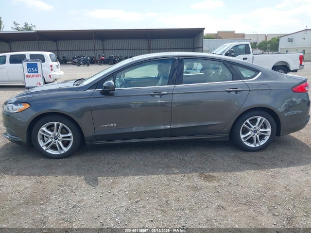 Продажа на аукционе авто 2018 Ford Fusion Hybrid S, vin: 3FA6P0UU9JR261623, номер лота: 45116057