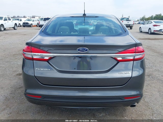 Продажа на аукционе авто 2018 Ford Fusion Hybrid S, vin: 3FA6P0UU9JR261623, номер лота: 45116057
