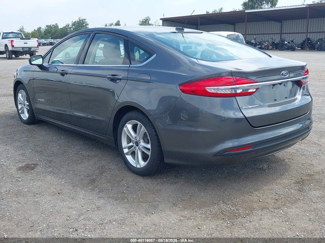 Продажа на аукционе авто 2018 Ford Fusion Hybrid S, vin: 3FA6P0UU9JR261623, номер лота: 45116057