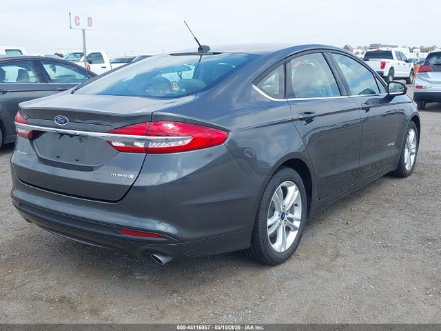 Продажа на аукционе авто 2018 Ford Fusion Hybrid S, vin: 3FA6P0UU9JR261623, номер лота: 45116057