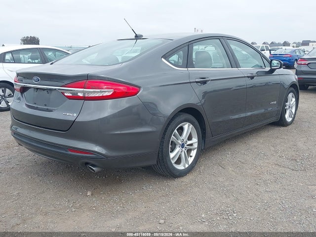 Aukcja sprzedaży 2018 Ford Fusion Hybrid S, vin: 3FA6P0UU7JR235750, numer aukcji: 45116059