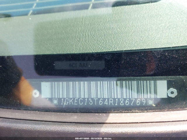 45116080 :رقم المزاد ، 1GKEC13T64R186769 vin ، 2004 Gmc Yukon Slt مزاد بيع