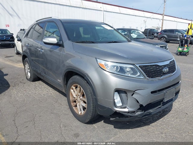2015 Kia Sorento Lx V6 მანქანა იყიდება აუქციონზე, vin: 5XYKTDA7XFG626077, აუქციონის ნომერი: 45116082