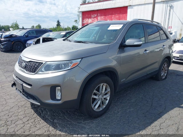 45116082 :رقم المزاد ، 5XYKTDA7XFG626077 vin ، 2015 Kia Sorento Lx V6 مزاد بيع