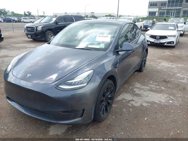 Продаж на аукціоні авто 2021 Tesla Model Y Standard Range Rear-wheel Drive, vin: 5YJYGDED6MF123312, номер лоту: 45116092