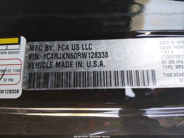 Auction sale of the 2024 Jeep Wrangler 4xe Willys 4xe, vin: 1C4RJXN60RW128338, lot number: 45116124