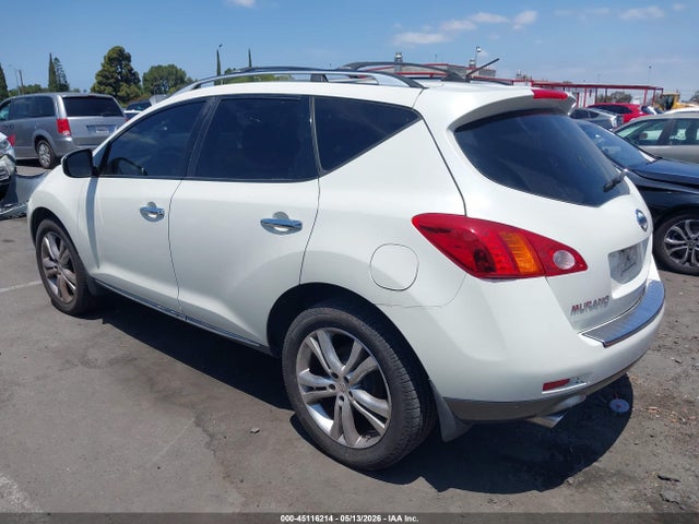 Продажа на аукционе авто 2010 Nissan Murano Le, vin: JN8AZ1MW3AW119596, номер лота: 45116214