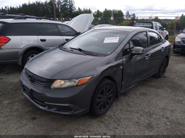 Продаж на аукціоні авто 2012 Honda Civic Ex, vin: 19XFB2F8XCE047075, номер лоту: 45116228