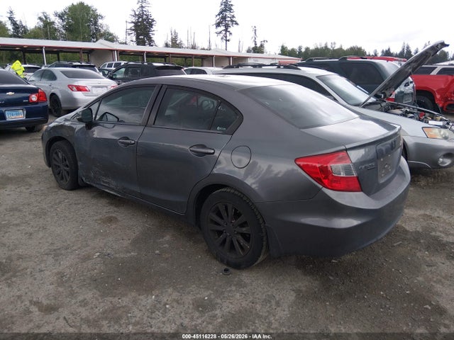 Продаж на аукціоні авто 2012 Honda Civic Ex, vin: 19XFB2F8XCE047075, номер лоту: 45116228