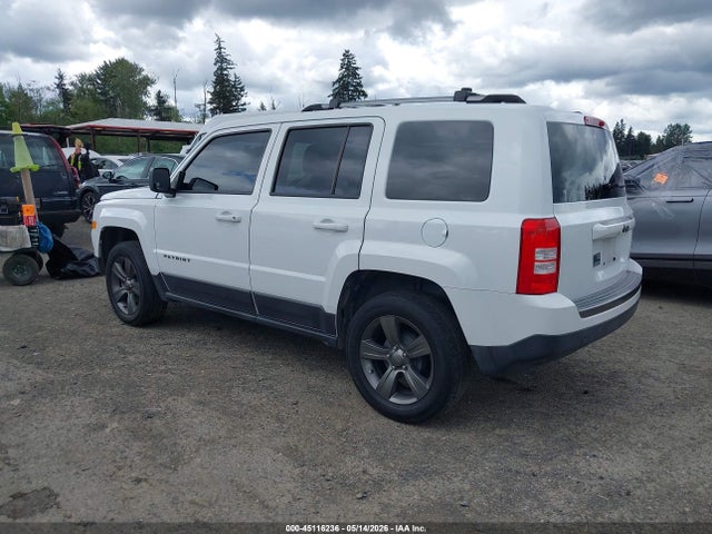 2017 Jeep Patriot Sport Se Fwd მანქანა იყიდება აუქციონზე, vin: 1C4NJPBA2HD202652, აუქციონის ნომერი: 45116236