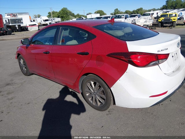Продаж на аукціоні авто 2015 Hyundai Elantra Se, vin: KMHDH4AE8FU423997, номер лоту: 45116246