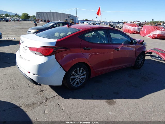 Продаж на аукціоні авто 2015 Hyundai Elantra Se, vin: KMHDH4AE8FU423997, номер лоту: 45116246